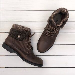 NWOB Cliffs by White Mountain Fall Boots Brown size 9.5